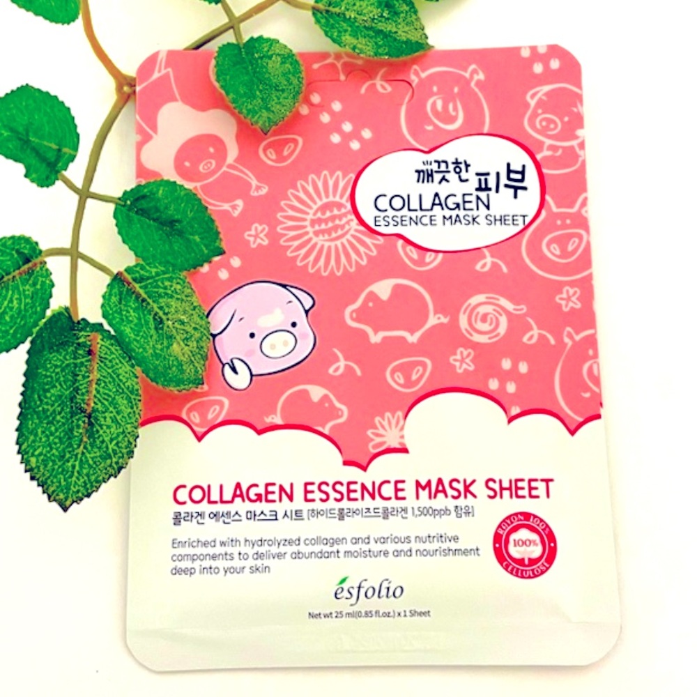 New $5ea OR 5/$15 ESFOLIO Collagen Moisturizing and Nourushing Facial Mask